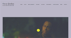 Desktop Screenshot of oscarjordan.com
